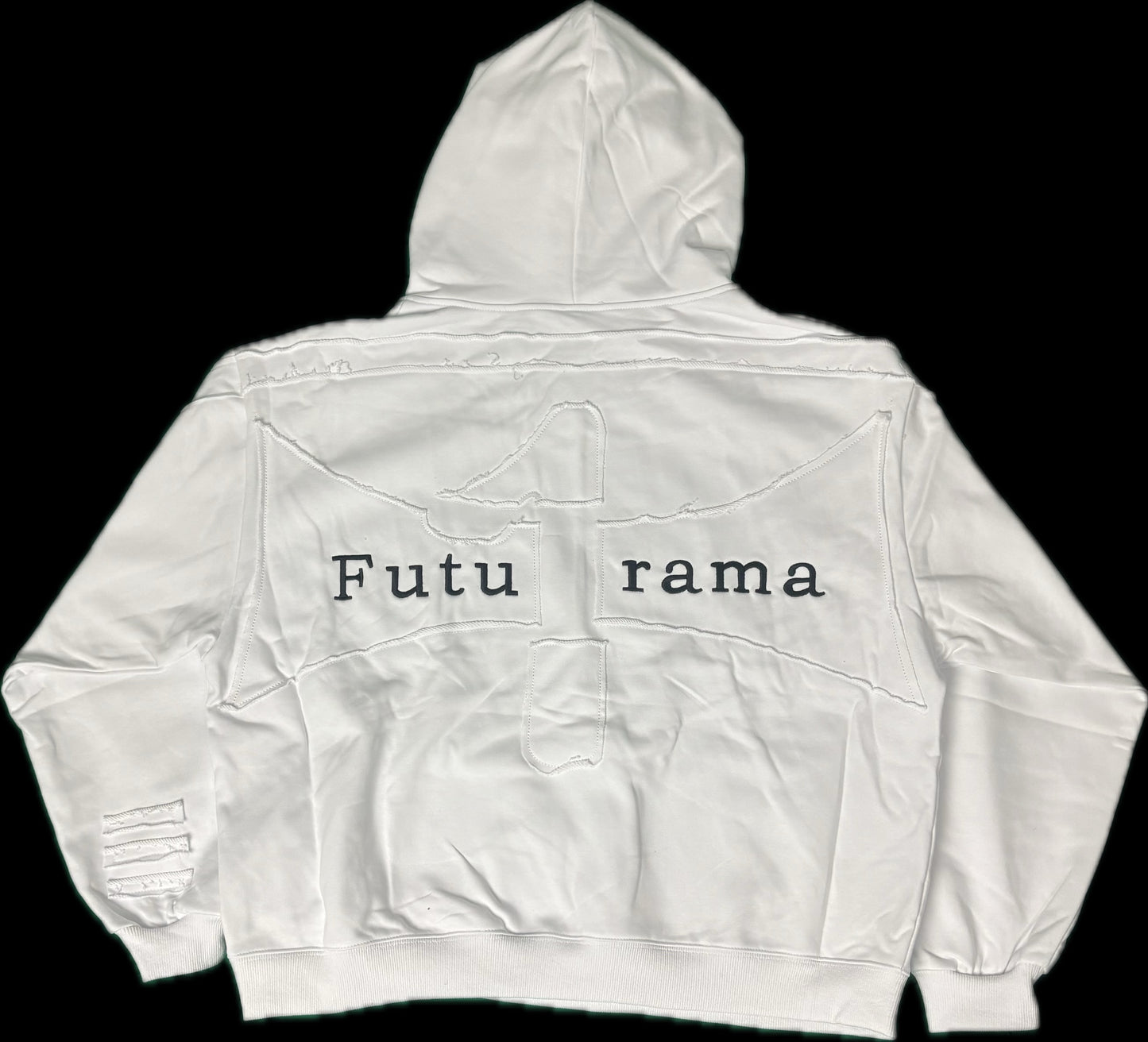 Hoodie blanc Futu/Rama