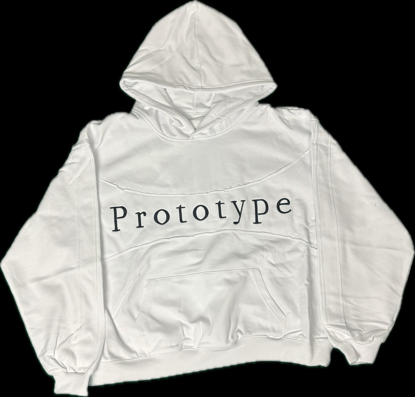 Hoodie blanc Futu/Rama