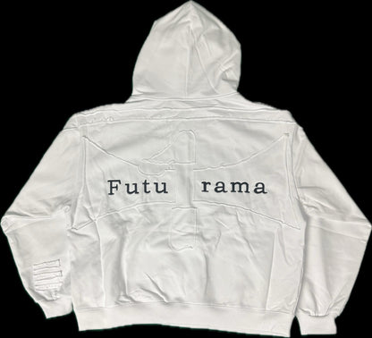 Hoodie blanc Futu/Rama